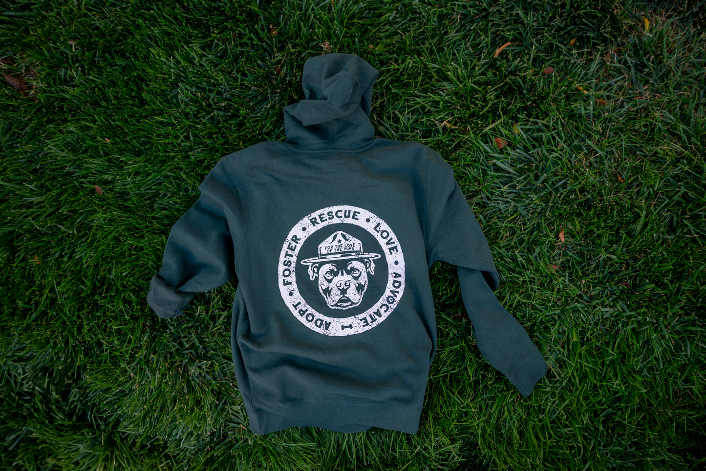 Adopt Foster Rescue Love Advocate hoodie