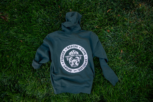 Adopt Foster Rescue Love Advocate hoodie