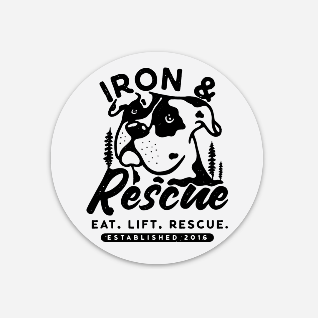 Iron & Rescue sticker